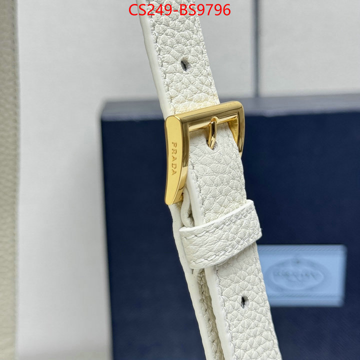 Prada Bags(TOP)-Handbag- 7 star quality designer replica ID: BS9796 $: 249USD,