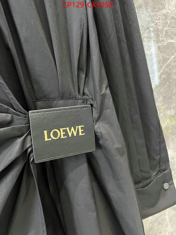 Clothing-Loewe replica aaaaa+ designer ID: CK5058 $: 129USD