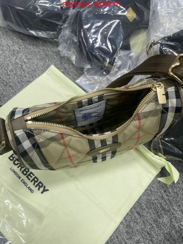 Burberry Bags(TOP)-Crossbody- mirror quality ID: BS9770 $: 305USD,