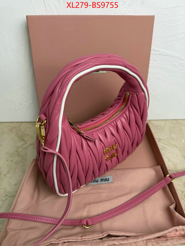 Miu Miu Bags(TOP)-Crossbody- replica aaaaa+ designer ID: BS9755 $: 279USD,