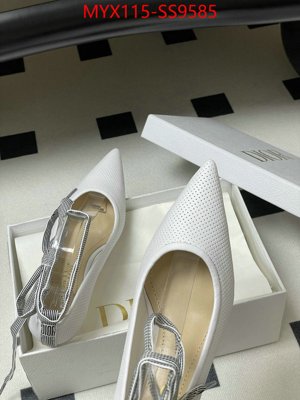 Women Shoes-Dior designer high replica ID: SS9585 $: 115USD