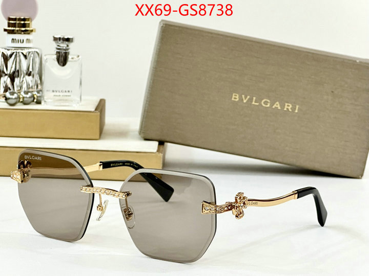 Glasses-Bvlgari aaaaa+ replica designer ID: GS8738 $: 69USD