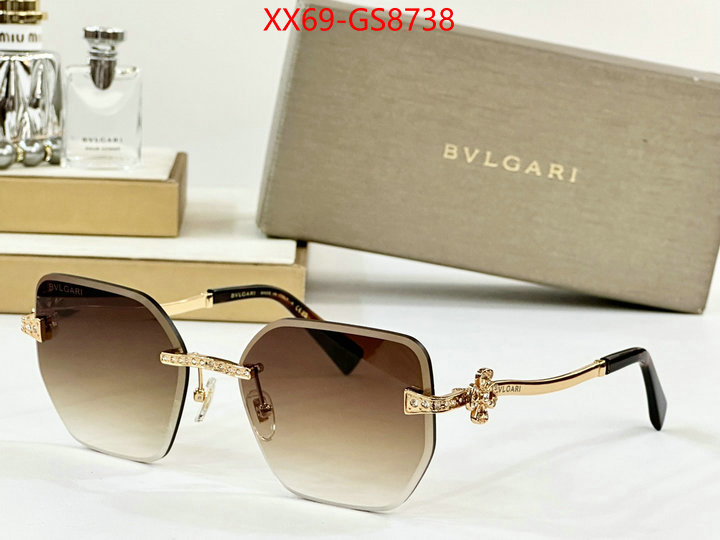 Glasses-Bvlgari aaaaa+ replica designer ID: GS8738 $: 69USD