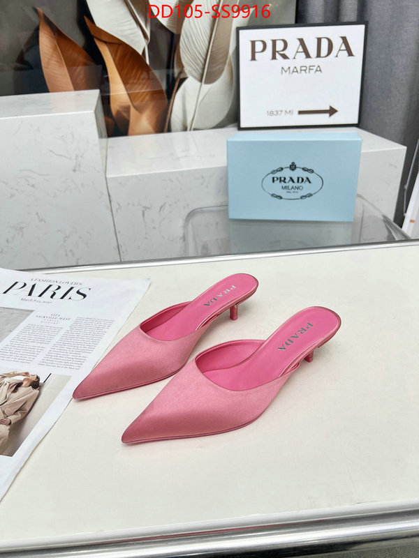 Women Shoes-Prada best fake ID: SS9916 $: 105USD