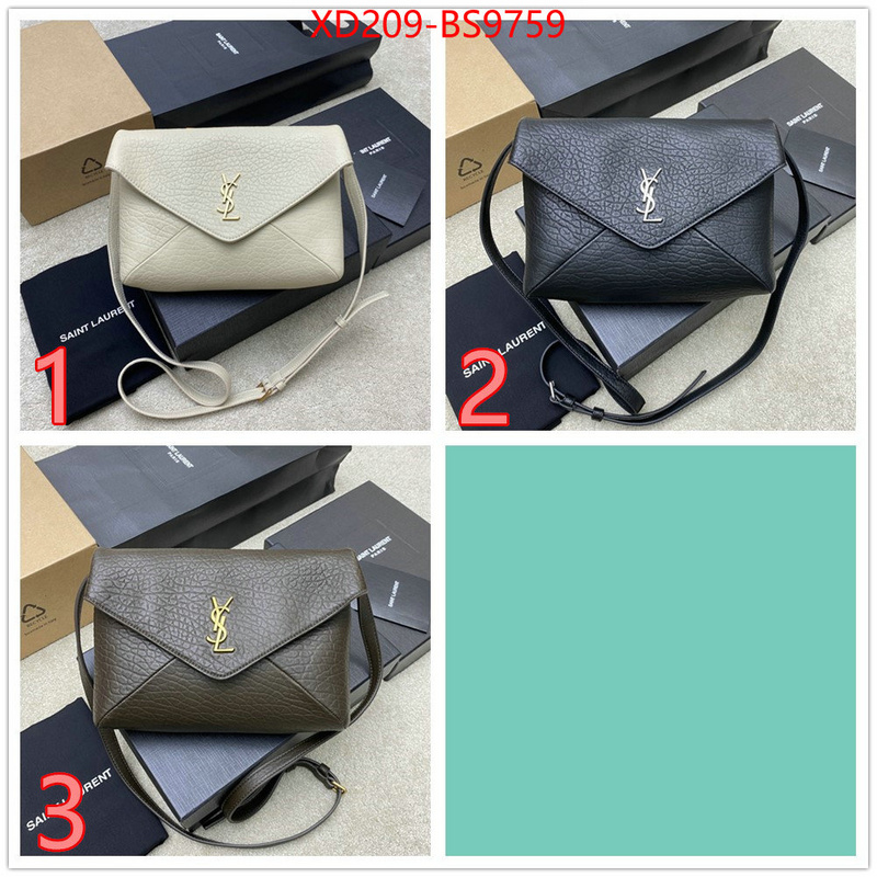 YSL Bags(TOP)-Crossbody- 1:1 ID: BS9759 $: 209USD,