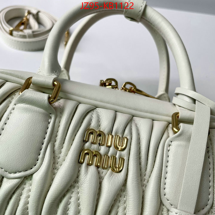 Miu Miu Bags(4A)-Handbag- 2024 replica wholesale cheap sales online ID: KB1122 $: 95USD,