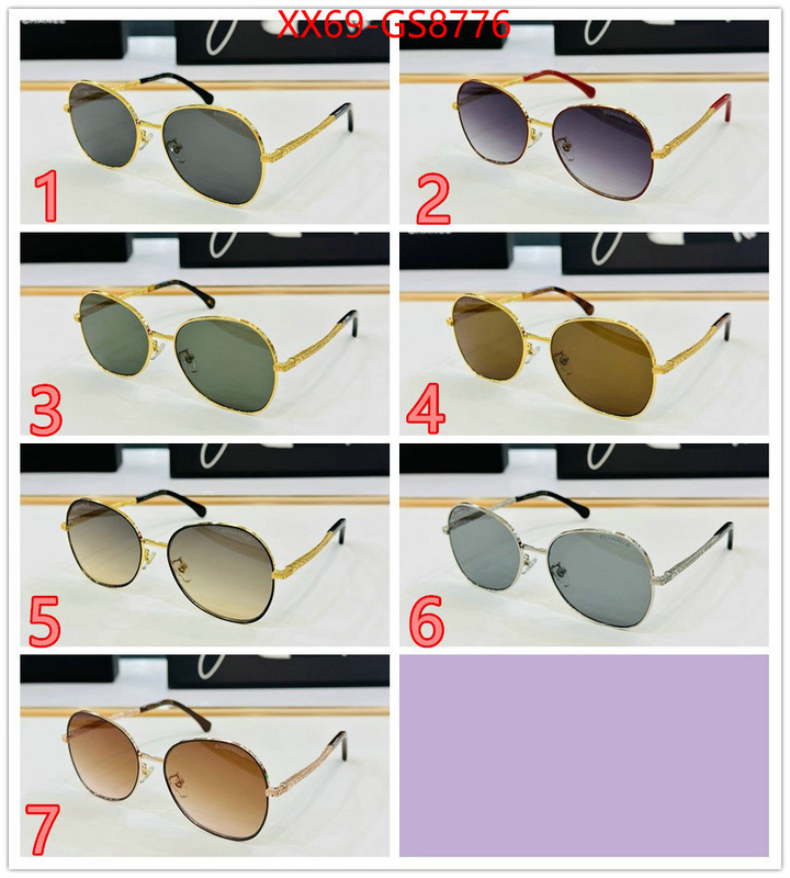 Glasses-Chanel aaaaa replica designer ID: GS8776 $: 69USD