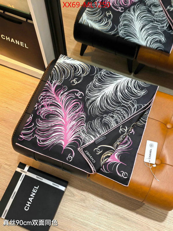 Scarf-Chanel fake high quality ID: ML1250 $: 69USD