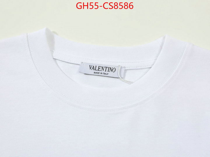 Clothing-Valentino top quality replica ID: CS8586 $: 55USD