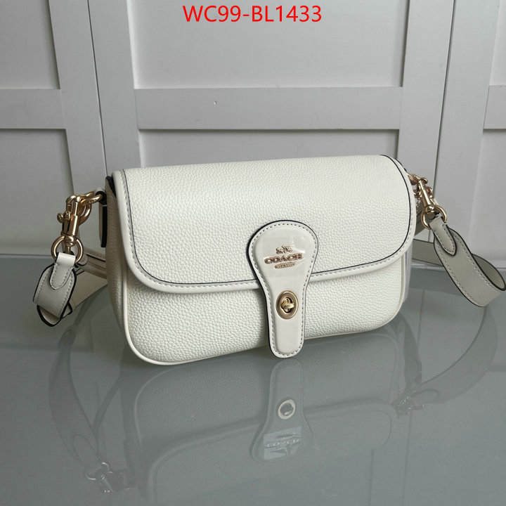 Coach Bags(4A)-Crossbody- high quality replica ID: BL1433 $: 99USD,