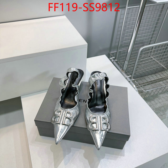 Women Shoes-Balenciaga replica 1:1 high quality ID: SS9812 $: 119USD