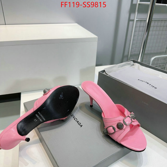 Women Shoes-Balenciaga fake aaaaa ID: SS9815 $: 119USD