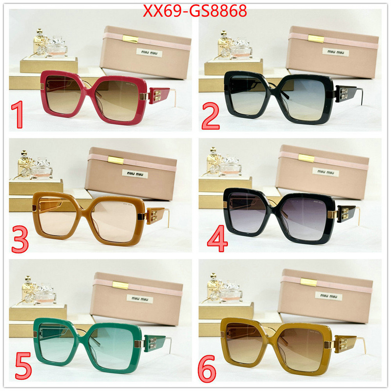 Glasses-Miu Miu 7 star replica ID: GS8868 $: 69USD