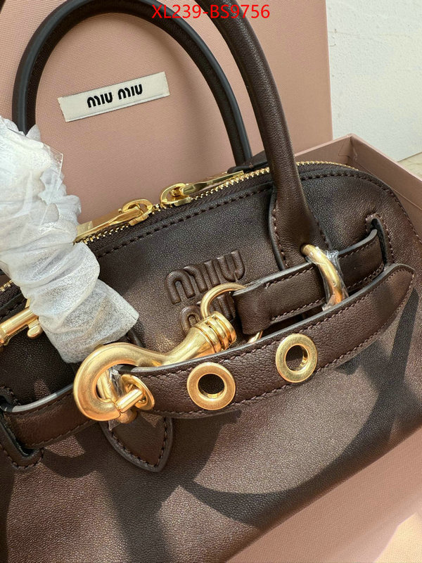 Miu Miu Bags(TOP)-Handbag- best like ID: BS9756 $: 239USD,