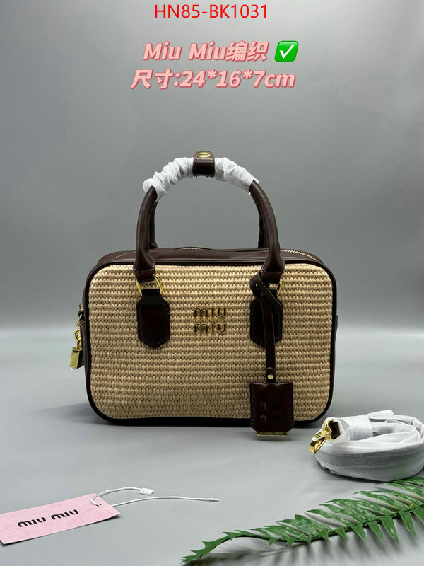 Miu Miu Bags(4A)-Handbag- where can i find ID: BK1031 $: 85USD,