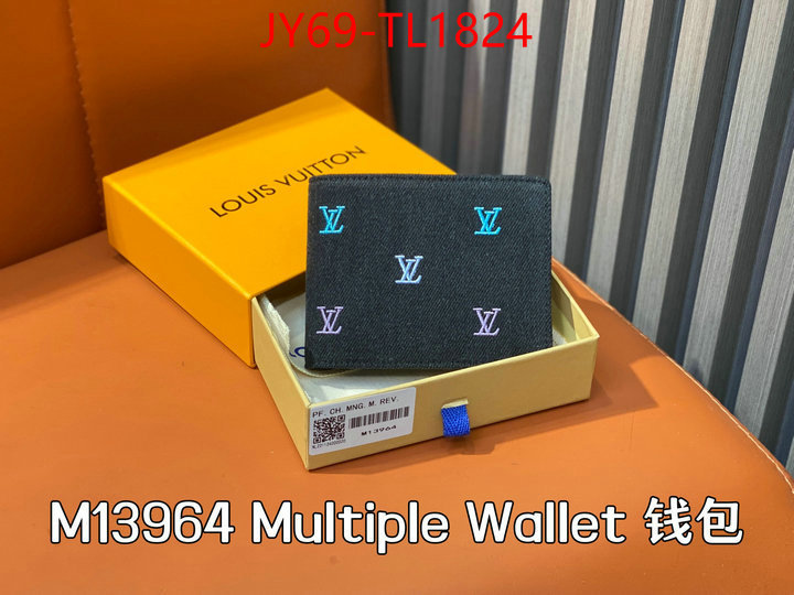 LV Bags(TOP)-Wallet what ID: TL1824 $: 69USD,