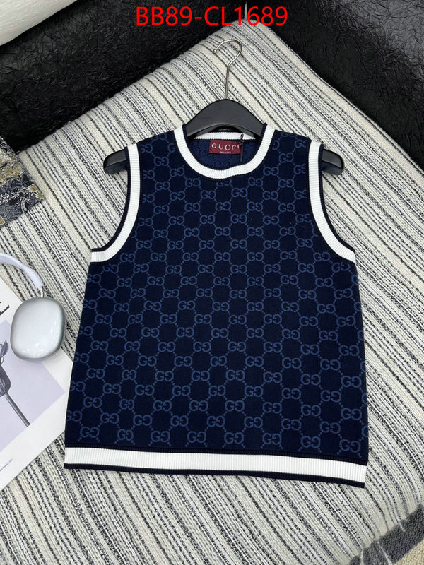 Clothing-Gucci best aaaaa ID: CL1689 $: 89USD