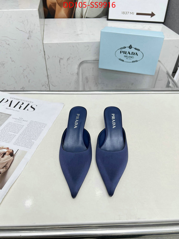 Women Shoes-Prada best fake ID: SS9916 $: 105USD