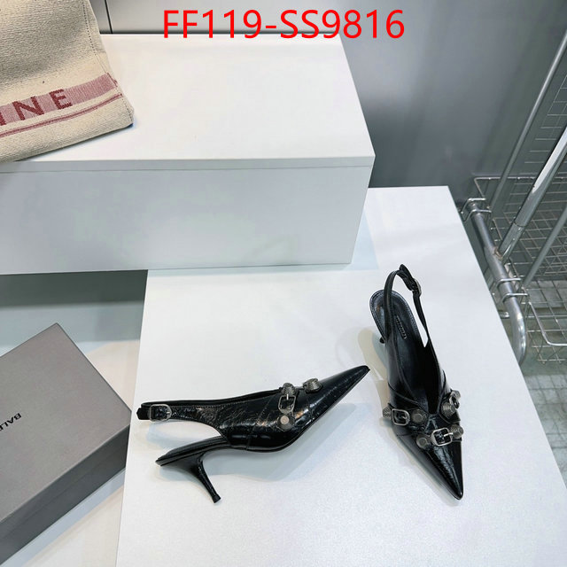 Women Shoes-Balenciaga top quality designer replica ID: SS9816 $: 119USD