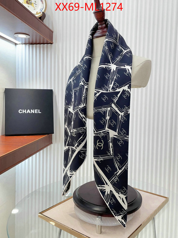 Scarf-Chanel from china ID: ML1274 $: 69USD