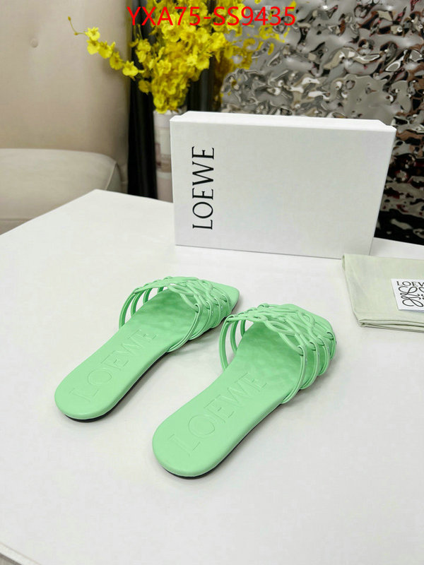 Women Shoes-Loewe high quality replica ID: SS9435 $: 75USD