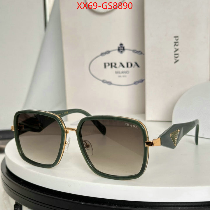 Glasses-Prada new designer replica ID: GS8890 $: 69USD