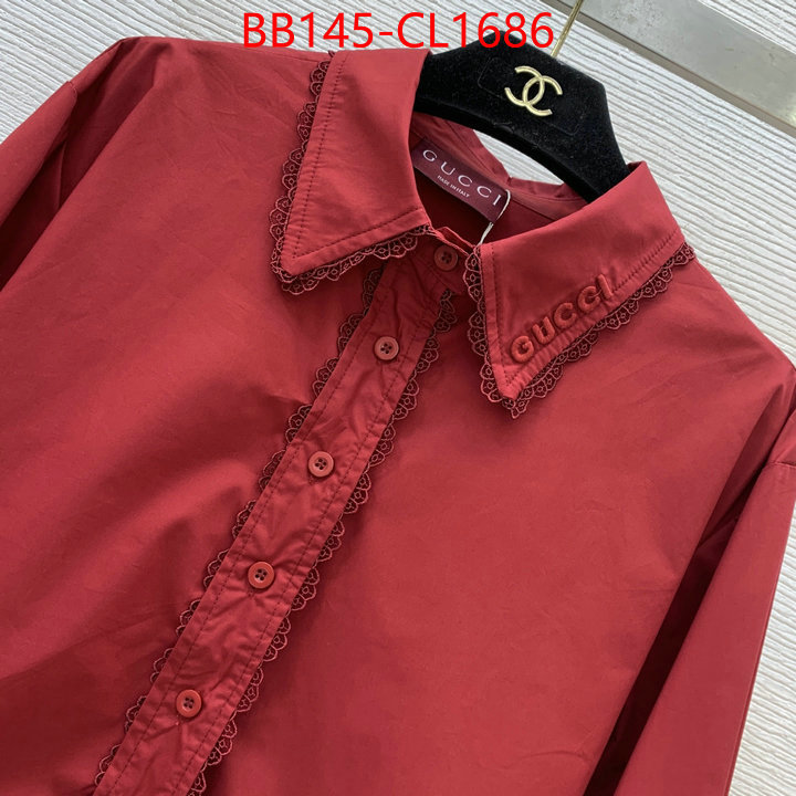 Clothing-Gucci for sale online ID: CL1686 $: 145USD-shoes yupoo Clothing-Gucci for sale online ID: CL1686 $: 145USD