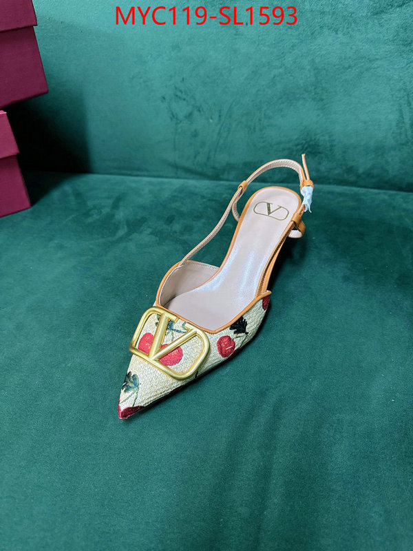 Women Shoes-Valentino designer fake ID: SL1593 $: 119USD