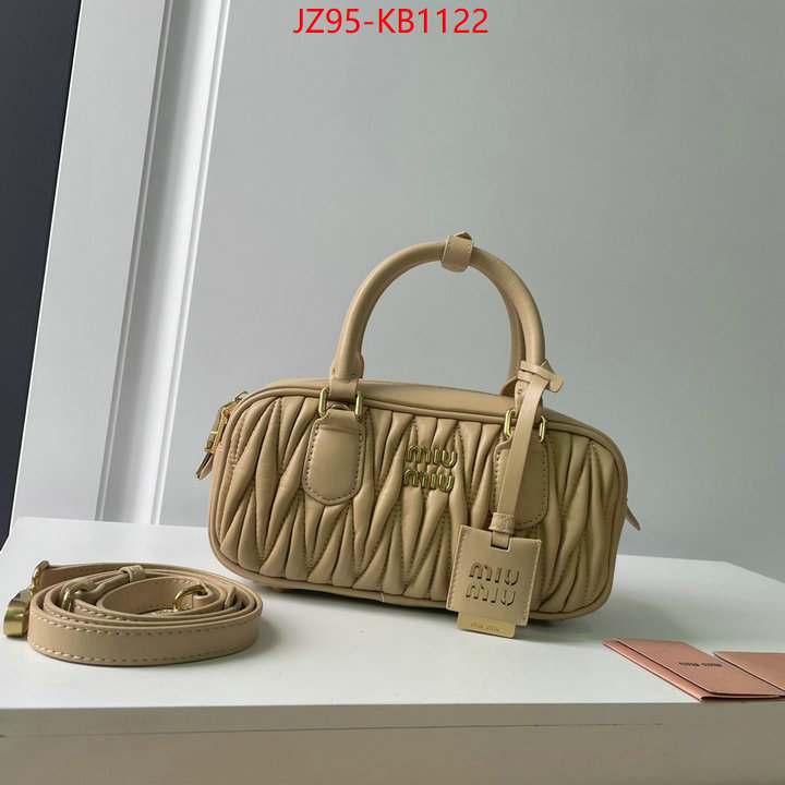 Miu Miu Bags(4A)-Handbag- 2024 replica wholesale cheap sales online ID: KB1122 $: 95USD,