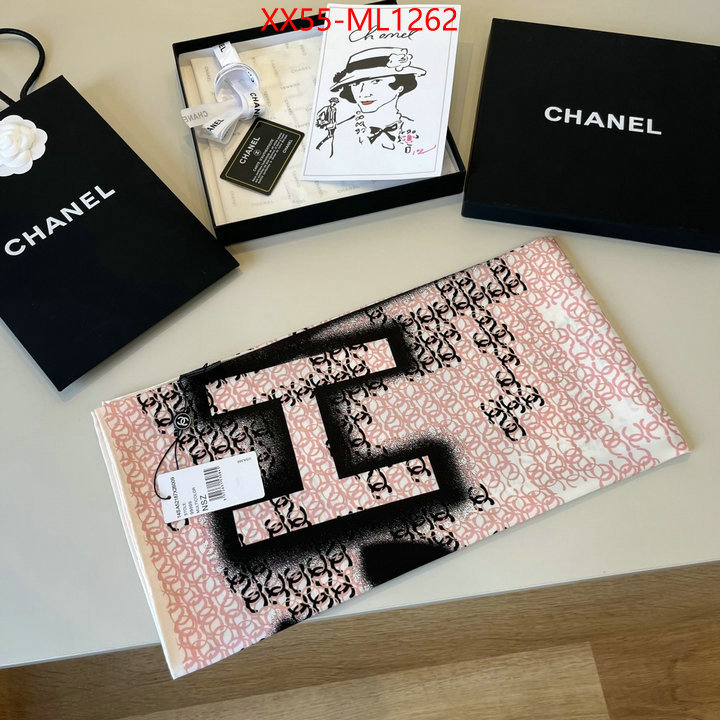 Scarf-Chanel fake cheap best online ID: ML1262 $: 55USD