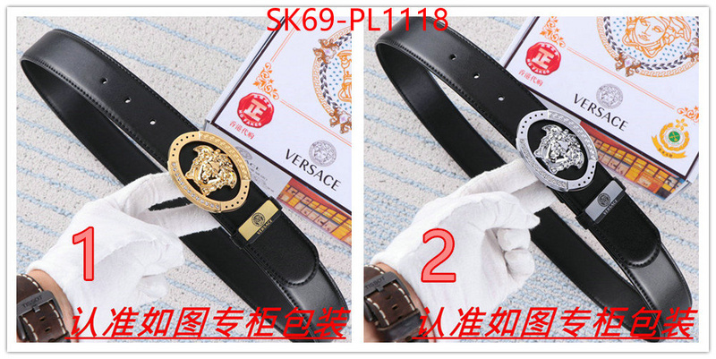 Belts-Versace luxury cheap ID: PL1118 $: 69USD
