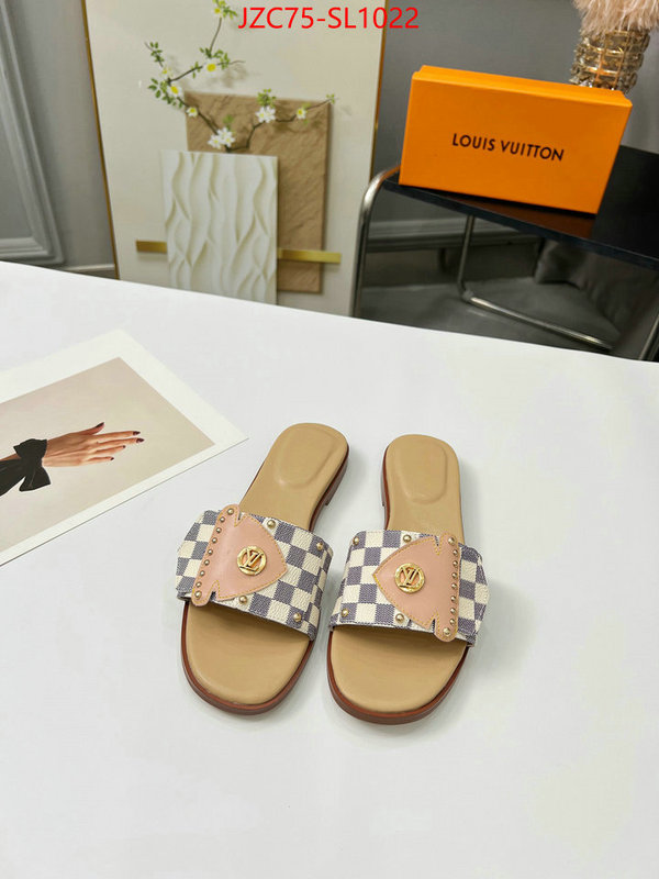 Women Shoes-LV high quality 1:1 replica ID: SL1022 $: 75USD