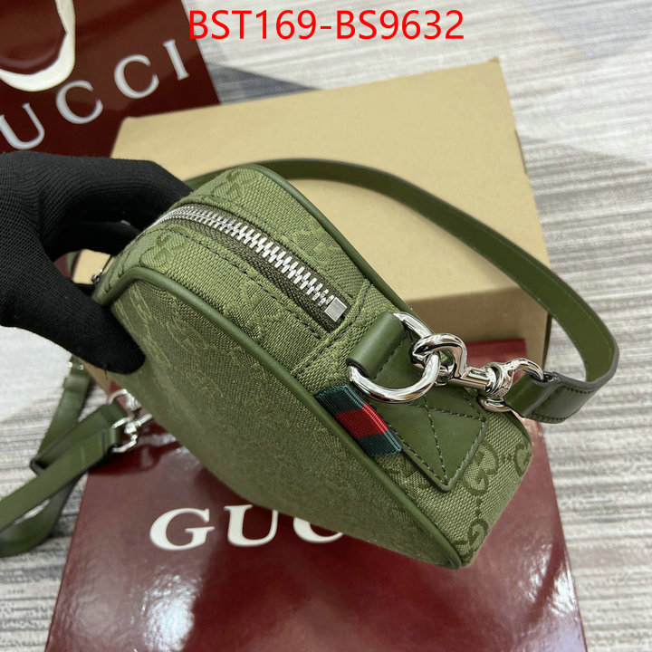 Gucci Bags(TOP)-Crossbody- designer high replica ID: BS9632 $: 169USD,