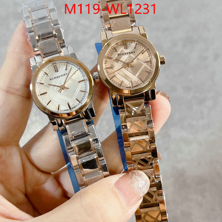 Watch(4A)-Burberry replica every designer ID: WL1231 $: 119USD