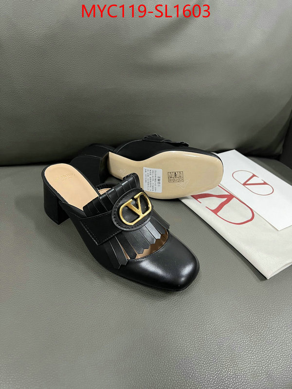 Women Shoes-Valentino replica aaaaa designer ID: SL1603 $: 119USD