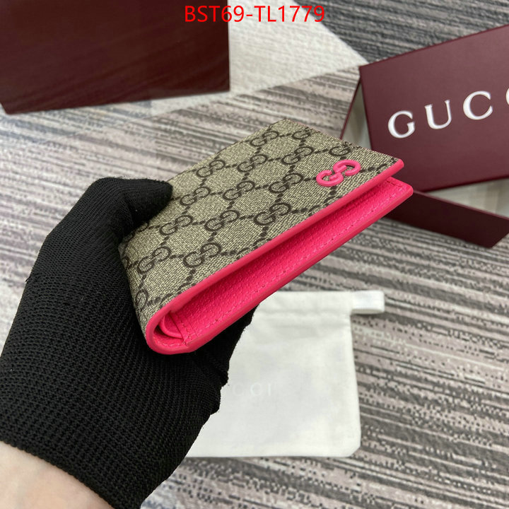 Gucci Bags(TOP)-Wallet- 2024 replica ID: TL1779 $: 69USD,
