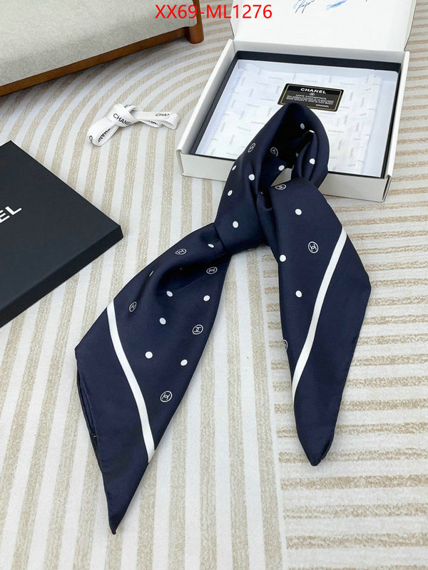 Scarf-Chanel where to buy ID: ML1276 $: 69USD