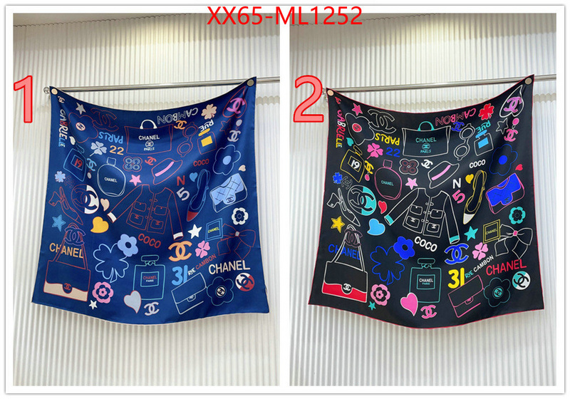 Scarf-Chanel luxury shop ID: ML1252 $: 65USD