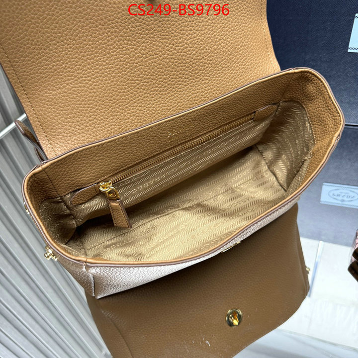 Prada Bags(TOP)-Handbag- 7 star quality designer replica ID: BS9796 $: 249USD,