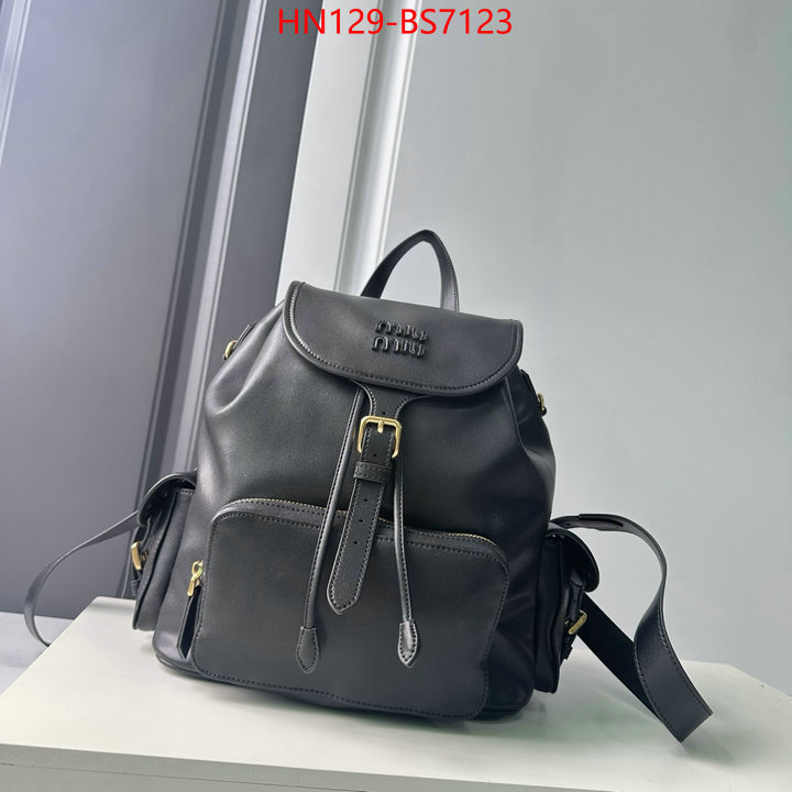 Miu Miu Bags(4A)-Backpack- aaaaa ID: BS7123
