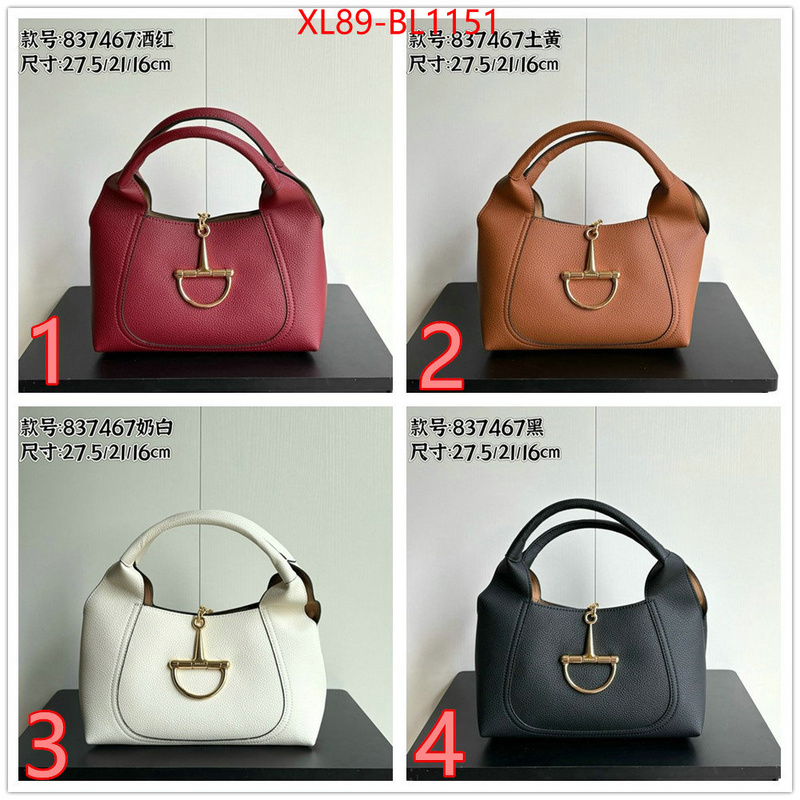 Gucci Bags(4A)-Handbag- 2024 replica ID: BL1151 $: 89USD,