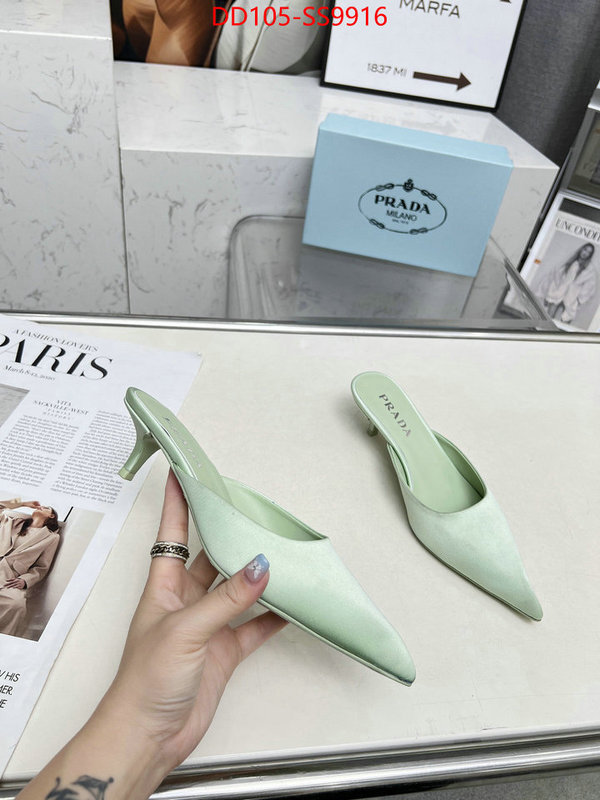 Women Shoes-Prada best fake ID: SS9916 $: 105USD
