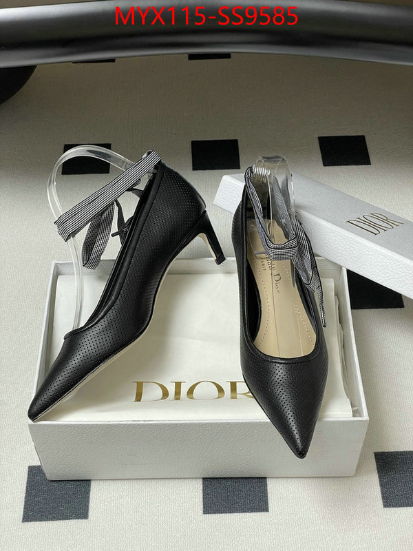 Women Shoes-Dior designer high replica ID: SS9585 $: 115USD