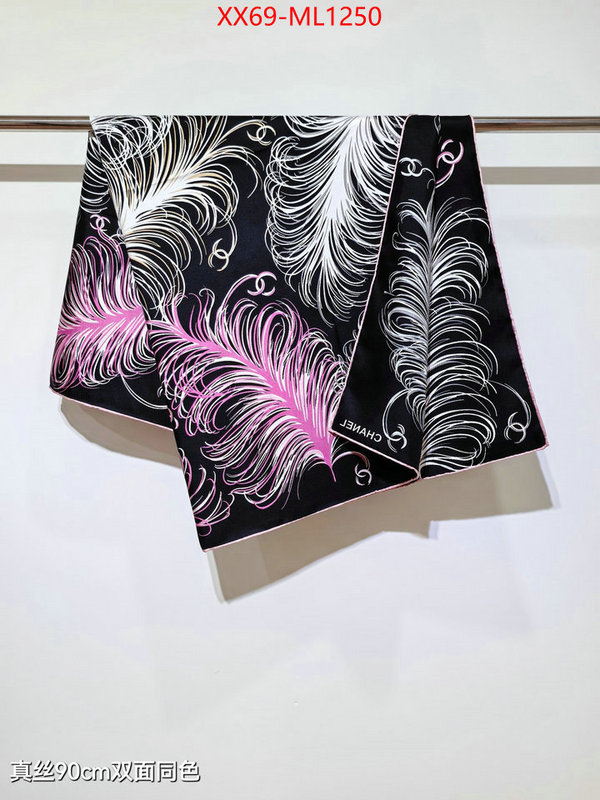 Scarf-Chanel fake high quality ID: ML1250 $: 69USD