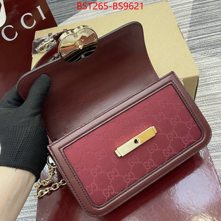 Gucci Bags(TOP)-Crossbody- what best replica sellers ID: BS9621 $: 265USD,