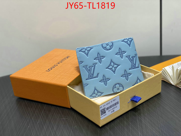 LV Bags(TOP)-Wallet new designer replica ID: TL1819 $: 65USD,