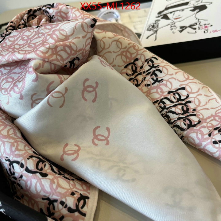 Scarf-Chanel fake cheap best online ID: ML1262 $: 55USD