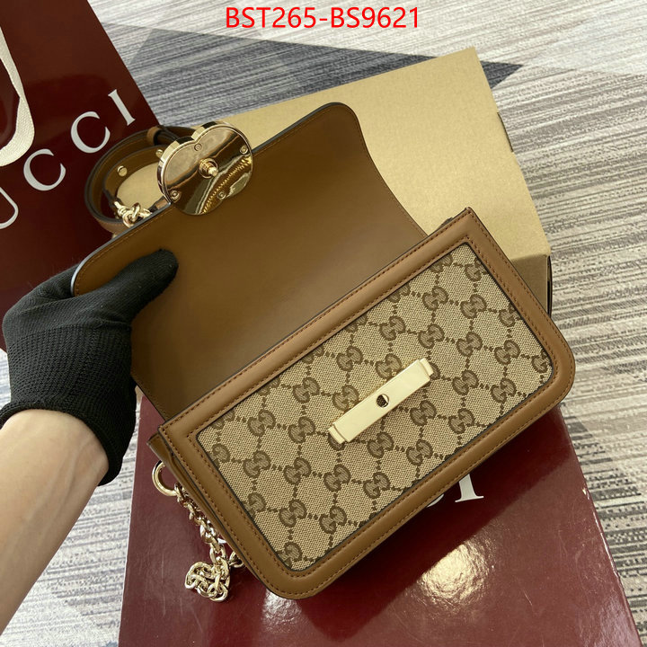 Gucci Bags(TOP)-Crossbody- what best replica sellers ID: BS9621 $: 265USD,