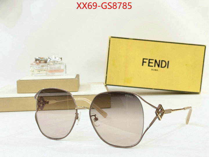 Glasses-Fendi replica 2024 perfect luxury ID: GS8785 $: 69USD