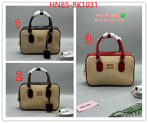 Miu Miu Bags(4A)-Handbag- where can i find ID: BK1031 $: 85USD,
